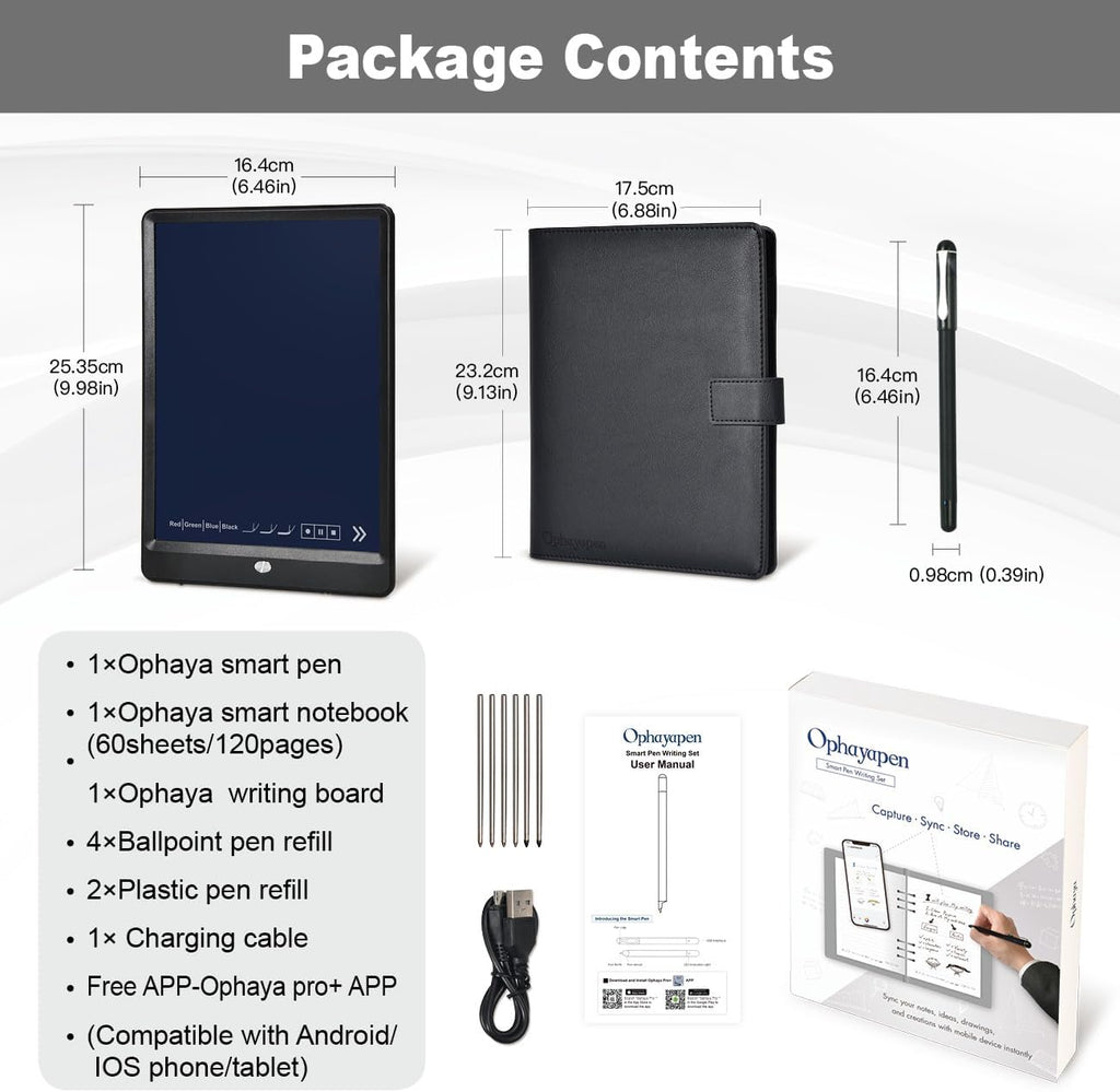 OPHAYAPEN™ Smart Pen Note-Taking Set