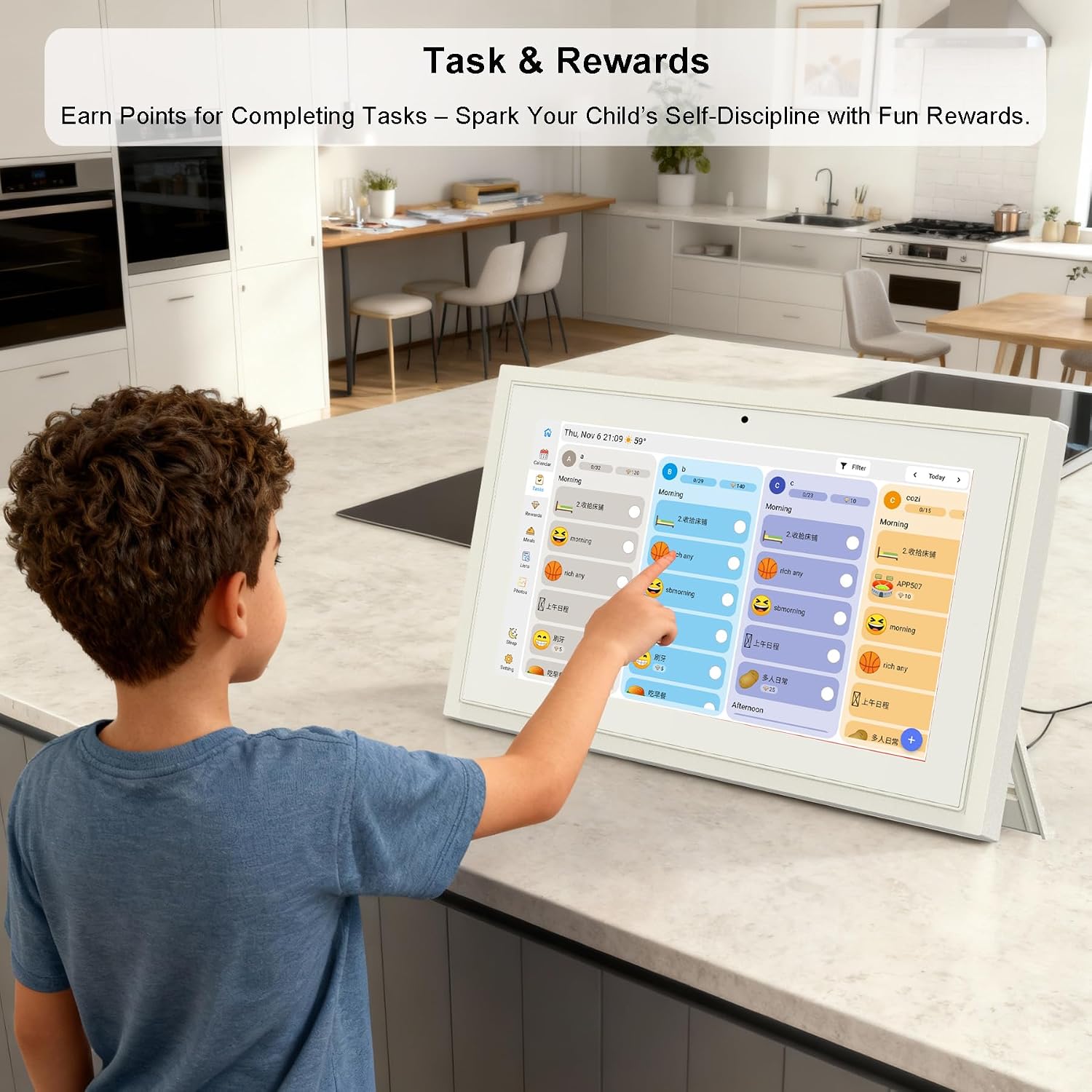 TIKVITO™ 10.1" Smart Digital Calendar