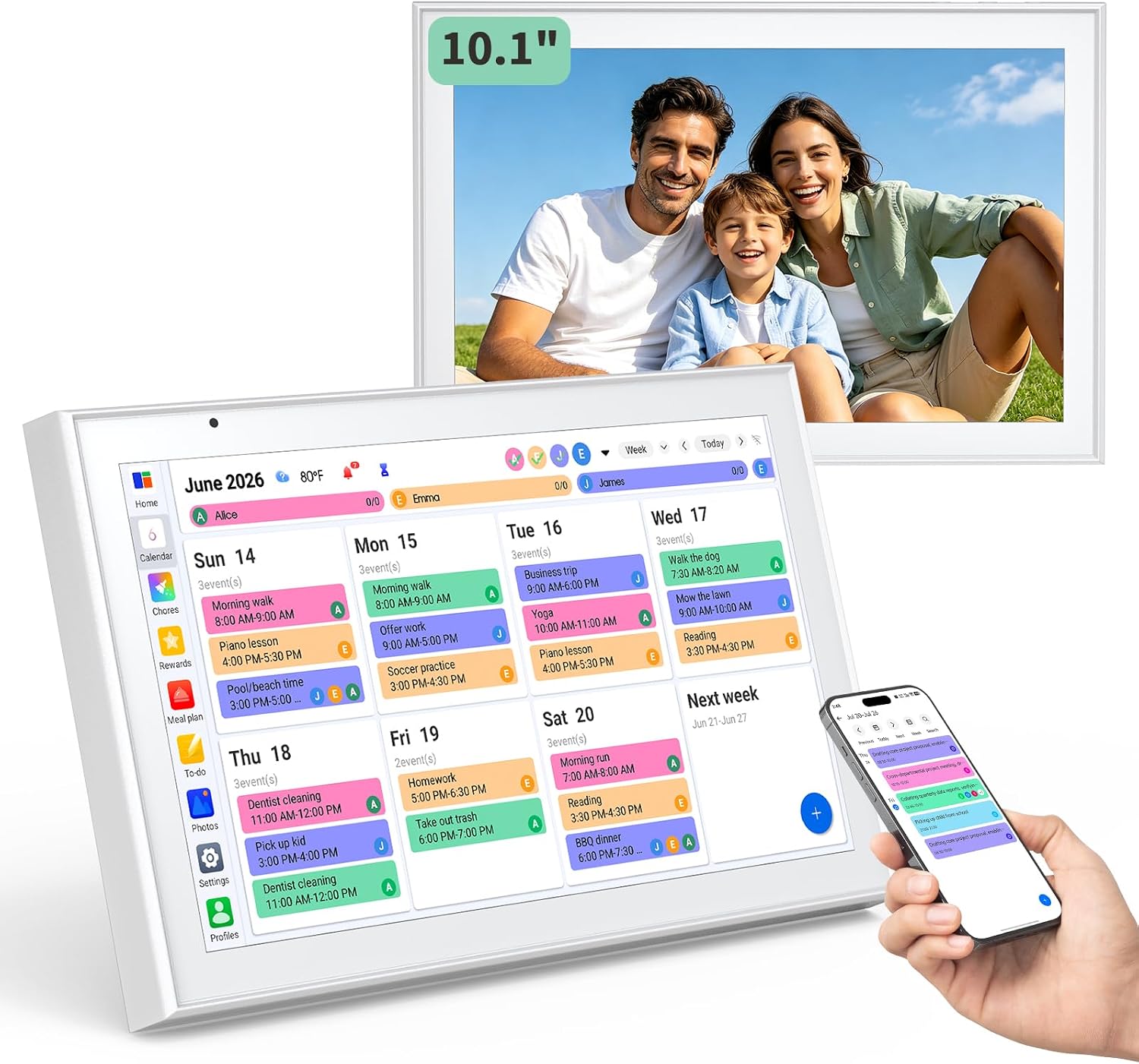VEJLD™ 10.1" Smart Digital Calendar