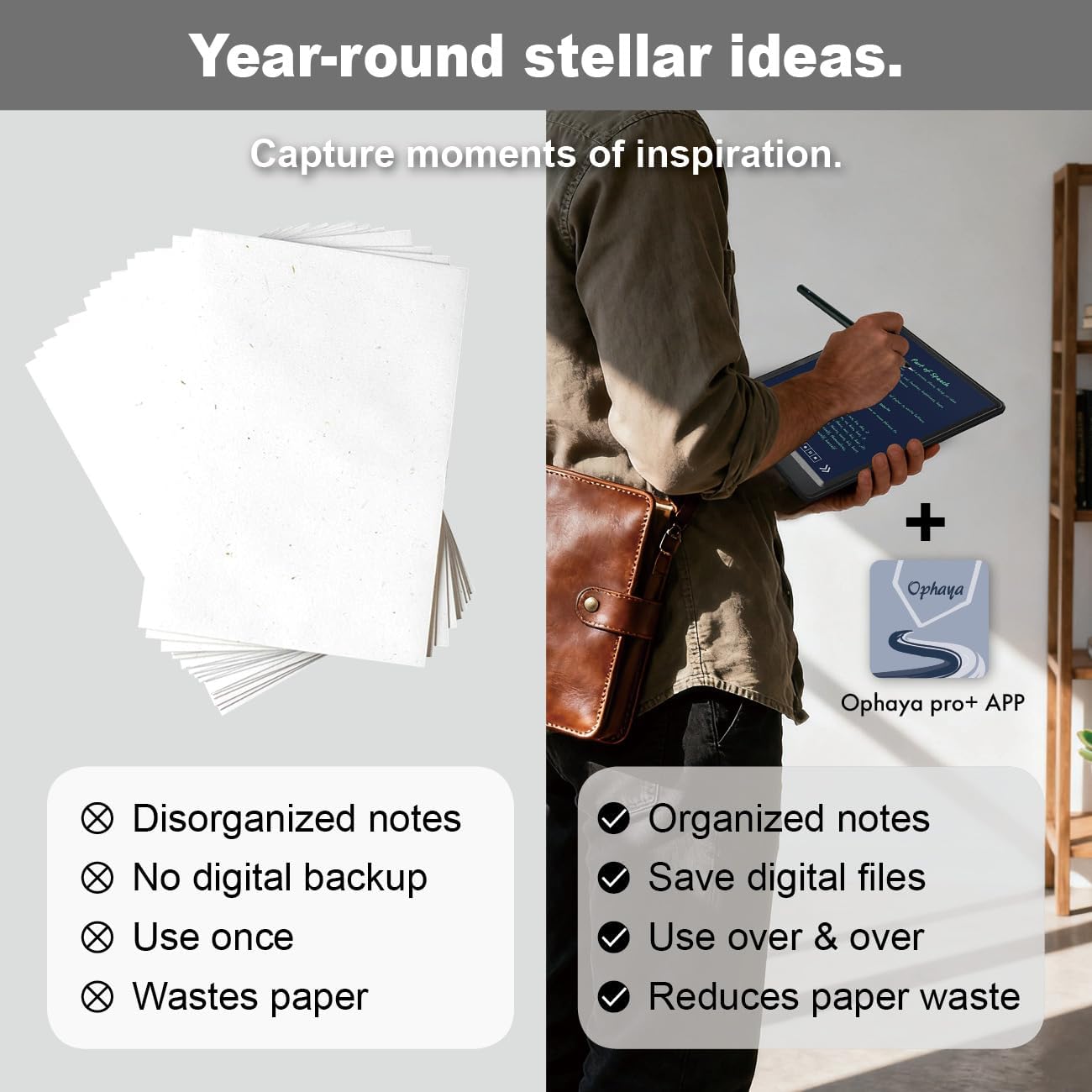 OPHAYAPEN™ Smart Pen Note-Taking Set