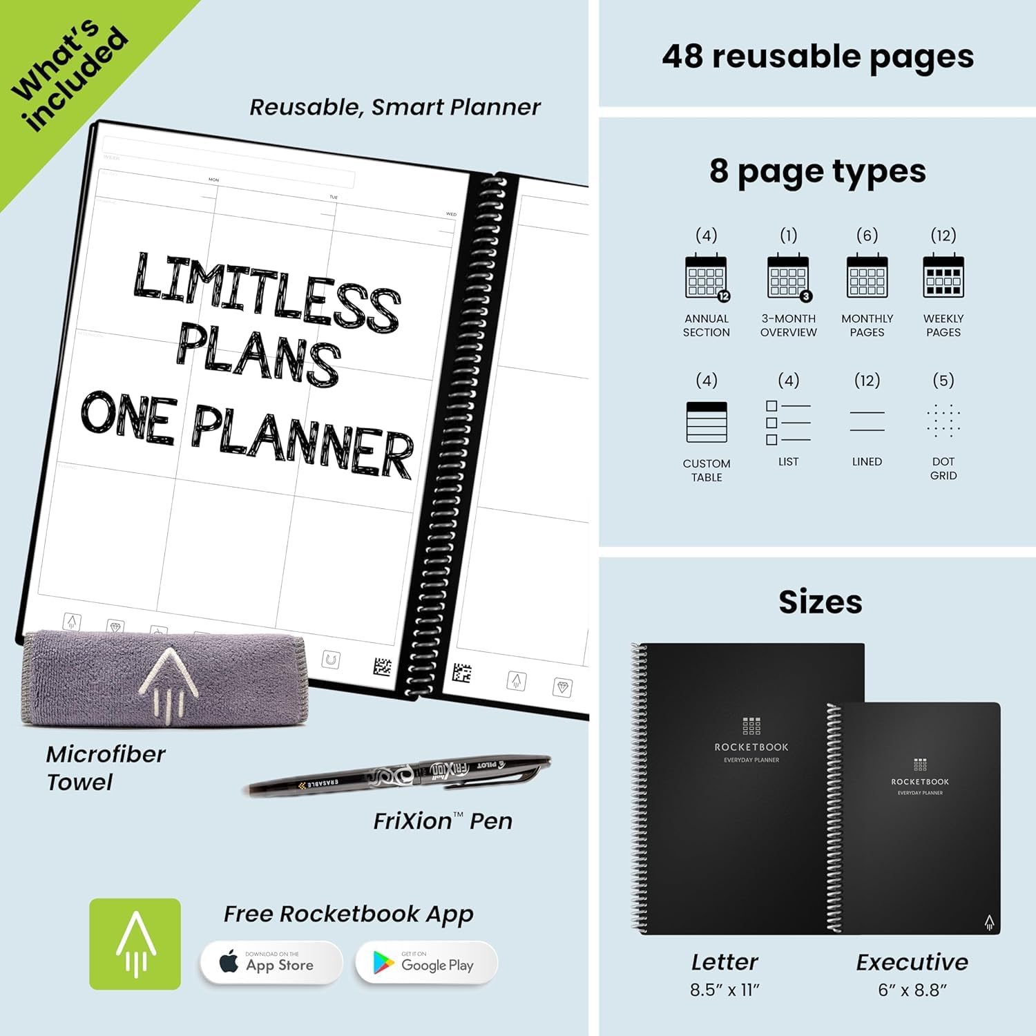 ROCKETBOOK™ Everyday Planner