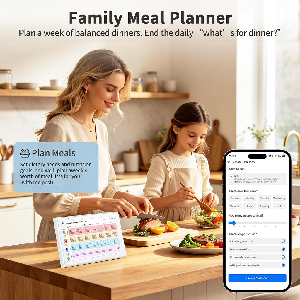 VEJLD™ 10.1" Smart Digital Calendar